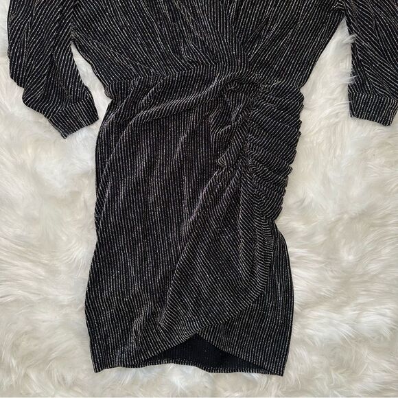 IRO Absalon Ruched Metallic Dress - Picture 3 of 10